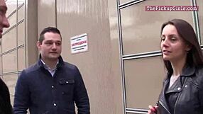 Sexy Babe in Flexible Reality Show Performance