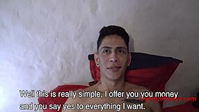 Latin srácok keményen lovagolnak pénzért nyilvánosan