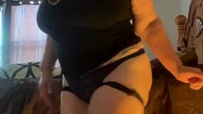 Intriguing Contrast Of Super Hot Pussy And Big Ass In Cum Dripping Action