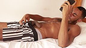 gay brazilian bareback in hostel room