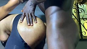 She Feels Intense Pleasure When I Take Her Curvy Body from Behind, Her Big Ass Trembling with Each Thrust