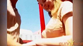 sunny lane's natural body milks huge cock in dirty ride