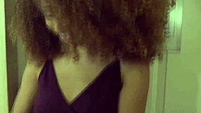 Banging Curly Ebony Teen in Close-Up POV Action Now!