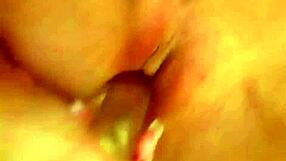 watch this naughty blonde masturbate with dildo?