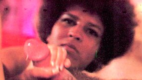 Vintage interracial scene