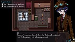 Blonde Thief with Big Tits Stopped by Detective in Museum Heist