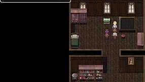 Blonde Thief with Big Tits Stopped by Detective in Museum Heist