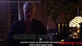 sexy milf getting whipped on her back 😈