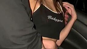 Mel Khalifa Bound In Public BDSM Deepthroat