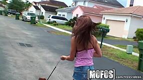 I watch Kaylee Quinn's big tits get pounded in POV.