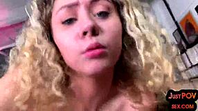 tiny pov grf gets smashed by her bf in dirty talking pov