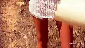 Keri Sable and Steven Fuck on Car Hood in Outdoor Missionary