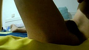 i feel her writhing in pleasure as i give it to her hard