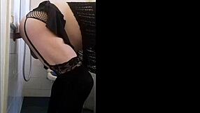 Wow, This Sissy Deepthroats Dildo Ass To Mouth!