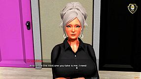 Milf with big tits dominates uncensored handjob action