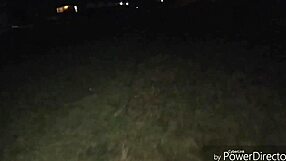 Intense outdoor car sex with BBW riding monster cock!