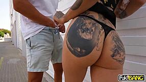 Melania Dark's Outdoor Anal Before Night