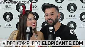 Sara Blonde Plays With Podcast Cream And Swallows It!