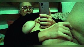 Blonde Milf Enjoys Anal Porn While Cumming on Her Pussy