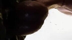 Deepthroat close up session