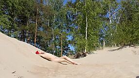 naked redhead out in public reality