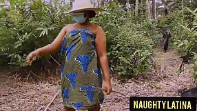 Am făcut sex hardcore cu părul pubian cu soția proprietarului dependentă de sex