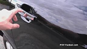 Big Tit Luber Drives and Blows Client's Dick in Homemade Scene.