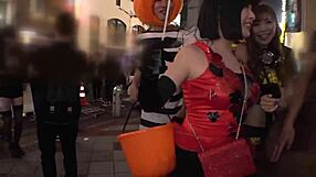 Slutty babe delivers intense blowjob with massive cumshot