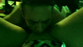 Intense pussy licking action