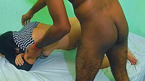 Cute college girl has sex with boyfriend