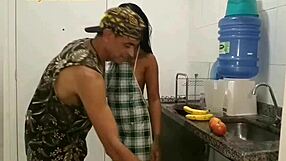 diarista millena gomes offered me a deepthroat blowjob after my shower, then we did anal and cowgirl sex 😍