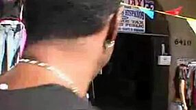 Interracial Oral Delight with African Flair