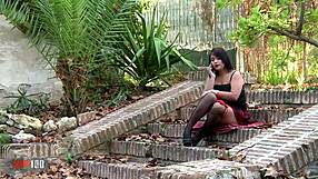 Curvy Latina babe gets pounded outdoors in HD