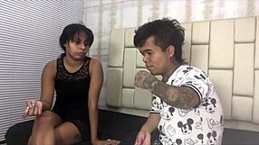 I give work to a Venezuelan woman I found in the park on webcam but first she has to undress in front of the camera