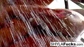 this rare erotic solo by sexy shyla stylez features nude masturbation