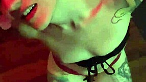 Blowjob By Beautiful Bondaged Tattooed Girlfriend Sandraxo1