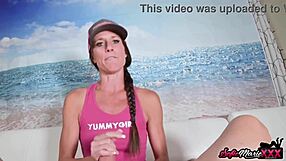 Hey, watch Sofie Marie give the ultimate POV handjob with her experienced touch!