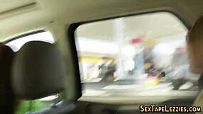 watch these real lesbos flash their bubble butts outdoors, or are they teasing?