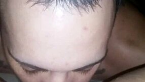 Wife Receives Cum on Her Tits