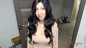 Mother-in-law feels horny and fucks after breakup