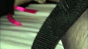 Chastity Strapon Action with Blowup Doll, Wow That's Wild!