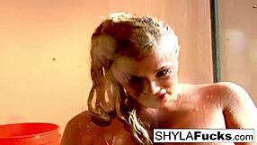 this rare erotic solo by sexy shyla stylez features nude masturbation