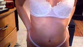 Sexy College Girl Strips On Cam!