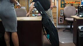 Hot Brunette Babe Gets Drilled Hard by Pawn Dude in Hidden Cam Action