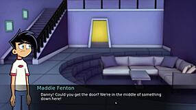 having fun in the shower at amity park 😄