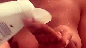 Soapy fun with Sucia in the shower