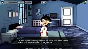 having fun in the shower at amity park 😄