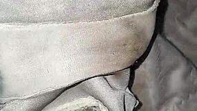 dirty panties from the neighbor lying around the house, full of secrets.