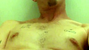 bisexual jerking in bathtub