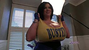 Rachel Aldana's Big Tits Compilation - Flower PMV!